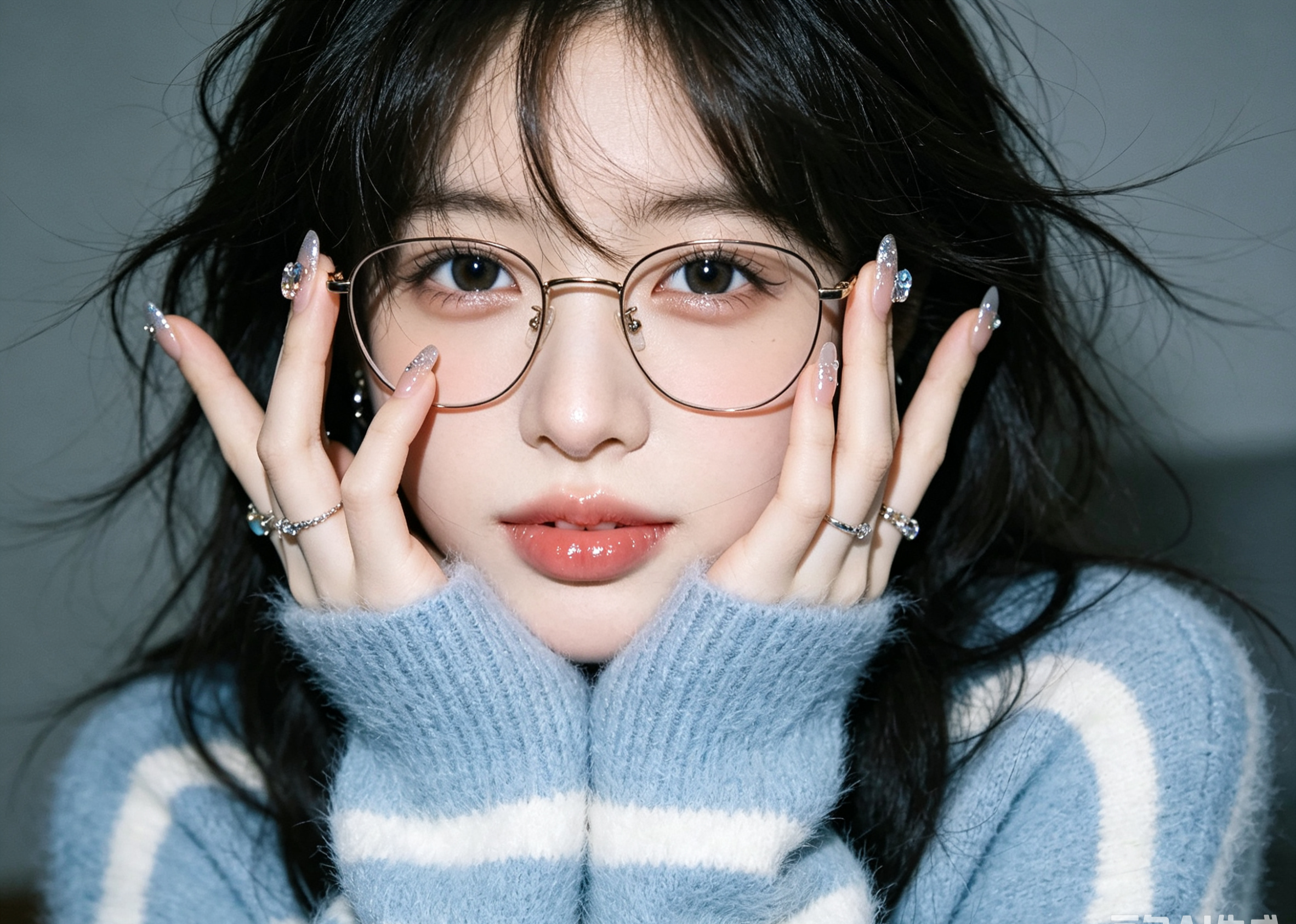 Mẫu đeo kính photochromic 3