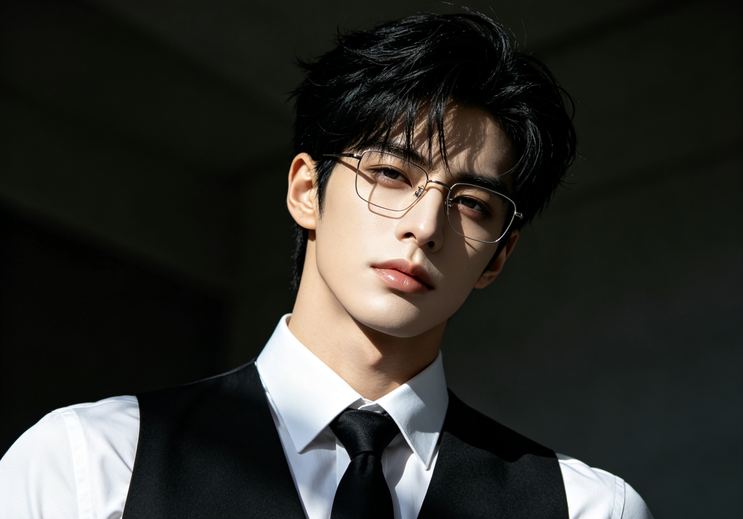 Mẫu đeo kính photochromic 1