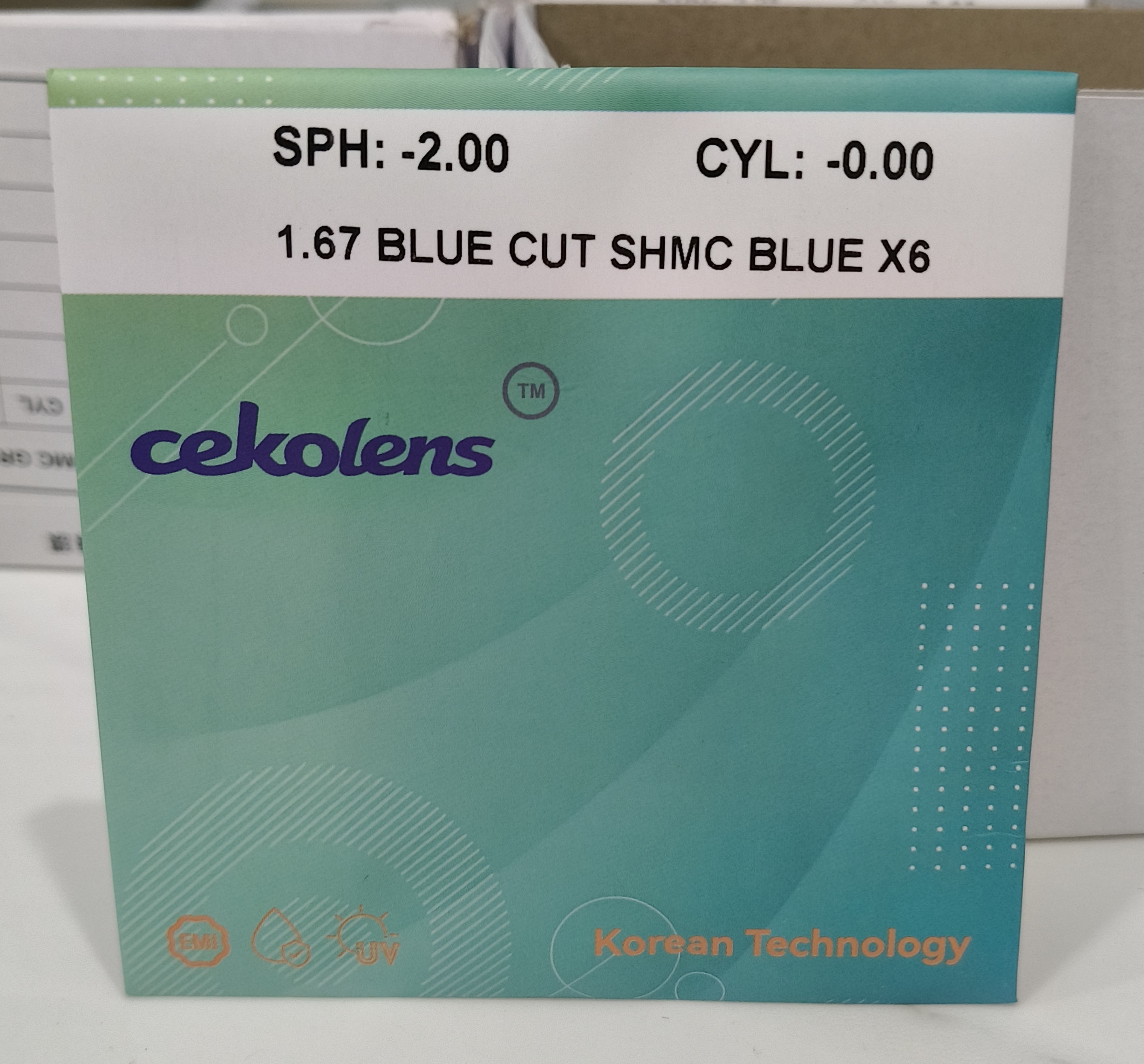 1.67 Blue Cut SHMC